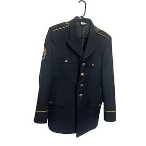 Vintage Military Army Dress Blues CLA Coat Size 39R Bremen Bowden USA